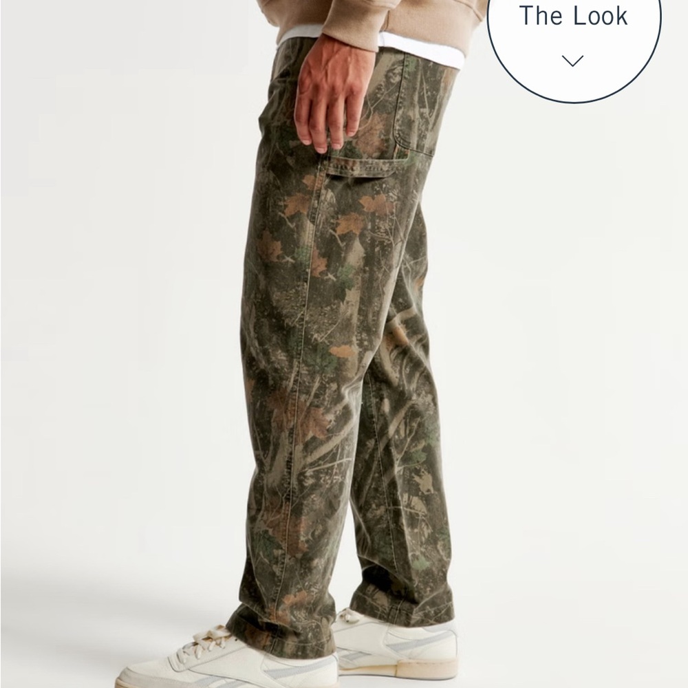 Abercrombie & Fitch Athletic Loose Workwear Pant